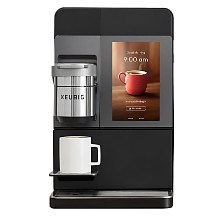 Keurig® K-4500™ Single-Serve K-Cup® Pod Cafe System for Large Workplaces makes Coffee, Tea, Cappuccinos and Lattes, Black