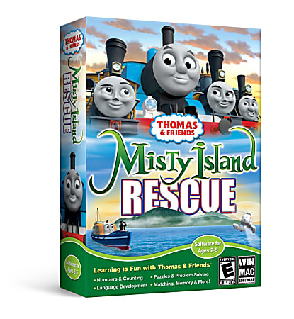 Thomas & Friends Misty Island Rescue, For PC/Mac, Traditional Disc