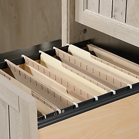 Sauder Costa 60 W Computer Desk Chalked Chestnut - Office Depot