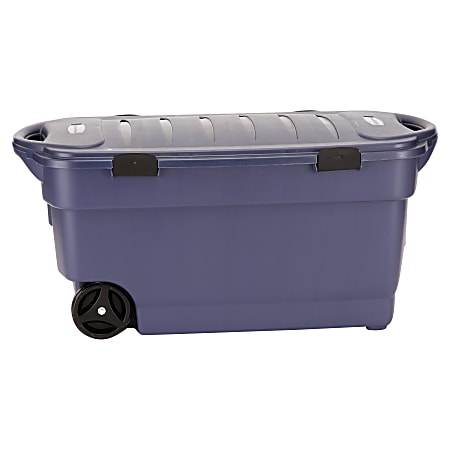 Rubbermaid roughneck wheeled storage box online