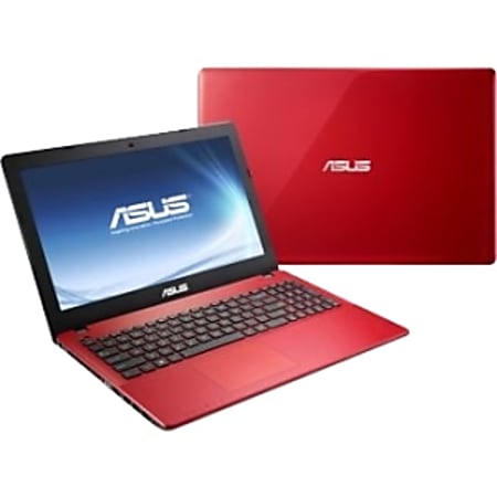 Asus K550CA-DH31T-RD 15.6" Touchscreen Notebook - Intel Core i3 i3-3217U 1.80 GHz - Red