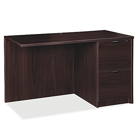 Lorell® Prominence 2.0 Return Desk, Right, 42"W x 24"D, Espresso