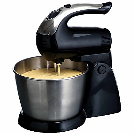 Brentwood 99583190M 5 Speed Stand Mixer Black - Office Depot