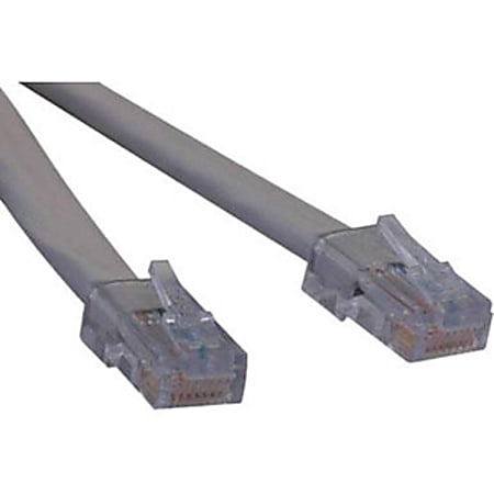 Eaton Tripp Lite Series T1 Shielded RJ48C Crossover Cable (RJ45 M/M), 10 ft. (3.05 m) TAA - Crossover cable - N266010