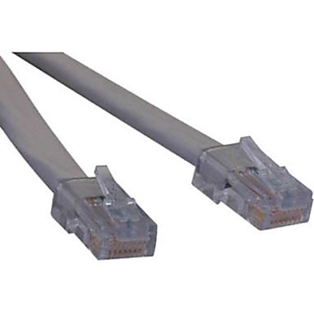 Tripp Lite T1 Shielded RJ48C Crossover Cable (RJ45 M/M) 10 ft. (3.05 m) TAA - RJ-45 Male Network - RJ-45 Male Network - 10ft - Beige
