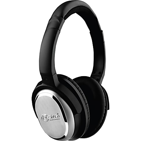 NoiseHush I7 Noise Cancelling Headset 3.5mm Black Via Ergoguys