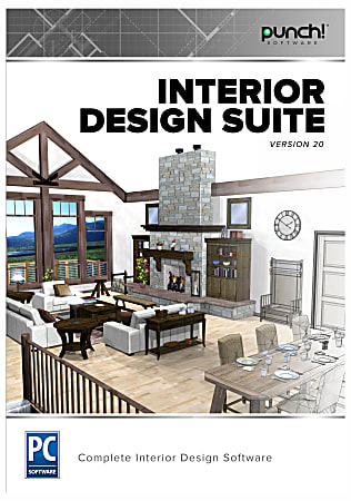 Encore Punch! Interior Design Suite v20, Disc