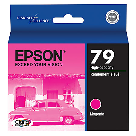 Epson® 79 Claria® High-Yield Magenta Ink Cartridge, T079320