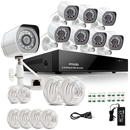Zmodo 8 channel 720p nvr system clearance