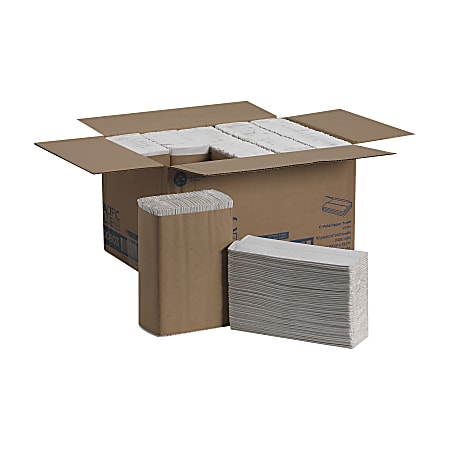 Pacific Blue Basic by GP PRO 1 Ply C Fold Paper Towels 10.1 X 12.7 ...