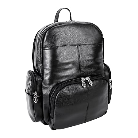 McKlein S Series Cumberland Backpack With 15 Laptop Pocket Black Office Depot