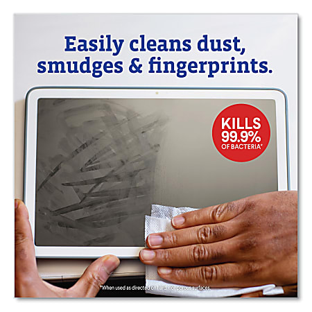 CloroxPro ScreenPlus Screen Sanitizing Wipes 6x8 Citrus Blend