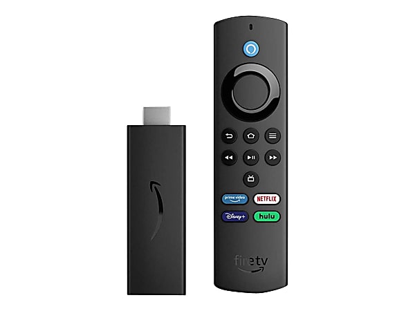 Amazon Fire TV Stick Lite - AV player - 8 GB - 1080p - 60 fps - HDR - black