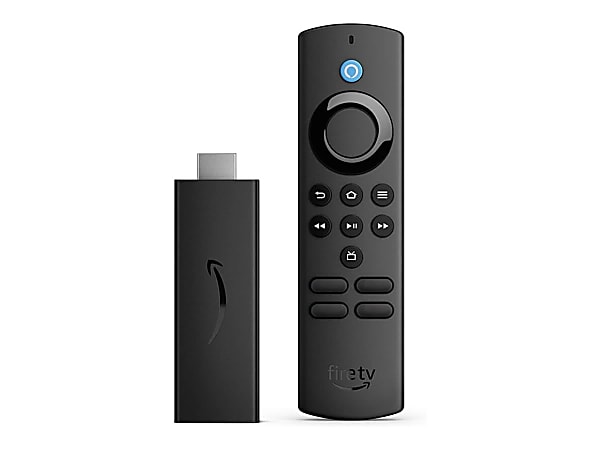 Fire TV Stick Lite AV player 8 GB 1080p 60 fps HDR black - Office  Depot