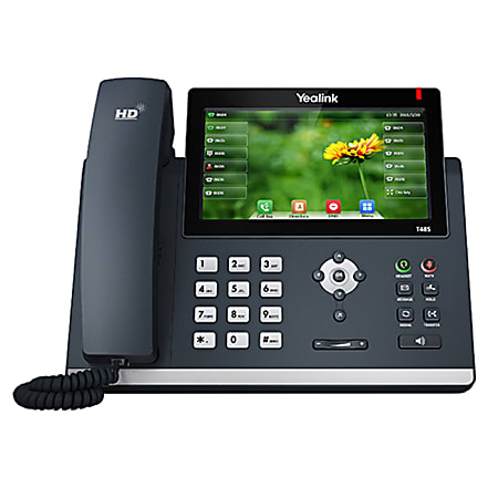 Yealink Ultra-Elegant Touch-Screen VoIP Phone, YEA-SIP-T48S