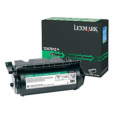 Lexmark Original Toner Cartridge - Laser - 21000 Pages - Black
