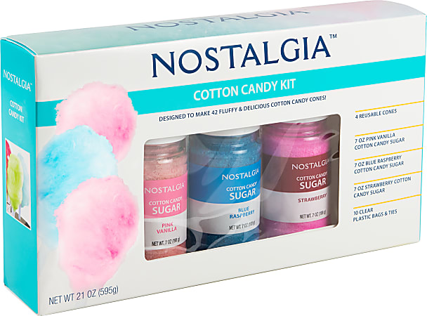 Nostalgia Electrics Cotton Candy Party Kit