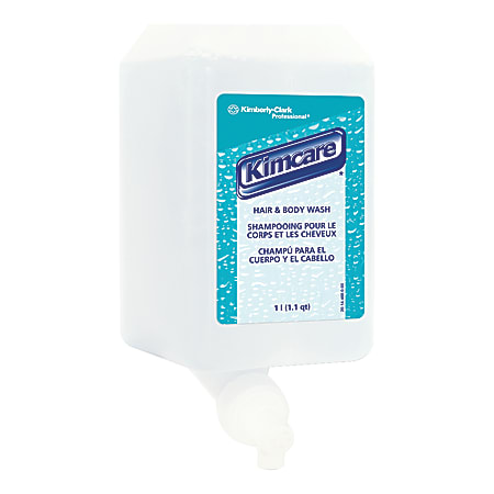 Kleenex® Citrus Floral Hair And Body Wash, 1,000 mL, Carton Of 6