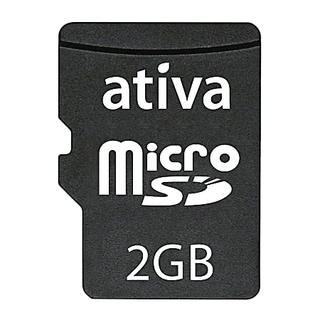 Ativa™ microSD™ Memory Card, 2GB
