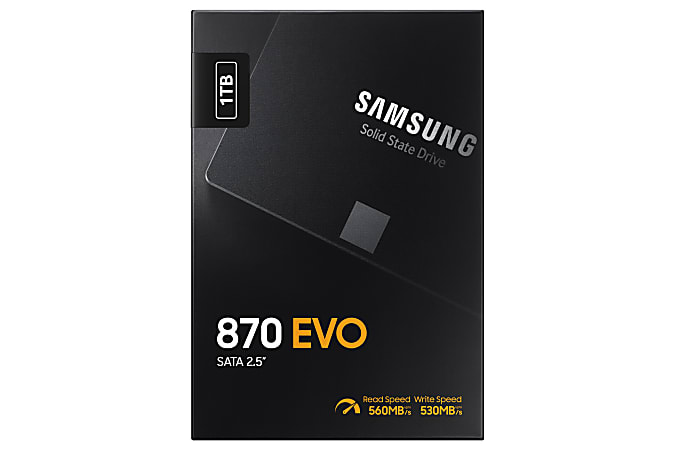 Samsung 870 EVO Internal Solid State Drive 1TB SATA III MZ