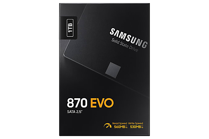 Samsung 870 EVO Internal Solid State Drive, 1TB,