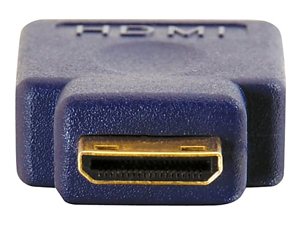 C2G HDMI to HDMI Mini Adapter - HDMI adapter - HDMI female to mini HDMI male - blue