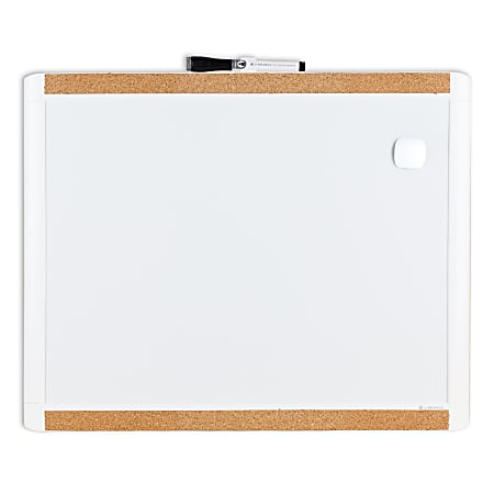 U Brands PINIT Magnetic Dry-Erase Value Pack, 16"x20" - 20" (1.7 ft)x 16" (1.3 ft) - White Painted Steel Surface - 430T0004