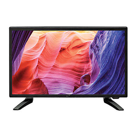 19 WIDESCREEN LED HDTV WITH BUILT-IN DVD PLAYER - SC- 1912