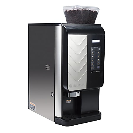 BUNN Crescendo Single Serve Coffeemaker BlackSilver - Office Depot