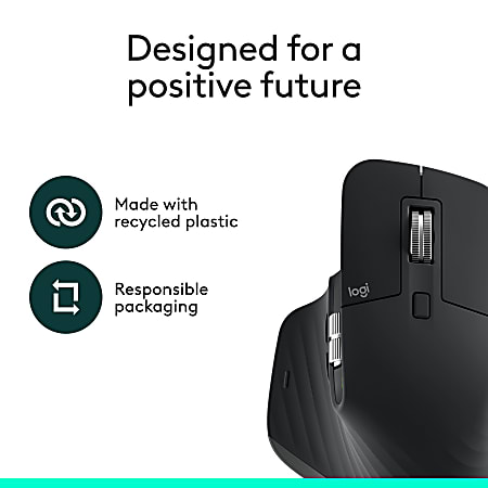 Logitech MX Master 3S Performance Wireless Mouse with Ultra fast