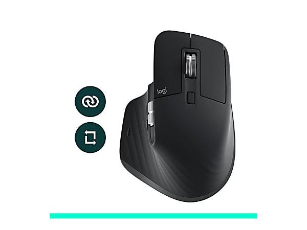 Logitech MX Master 3S Performance Wireless Mouse with Ultra fast