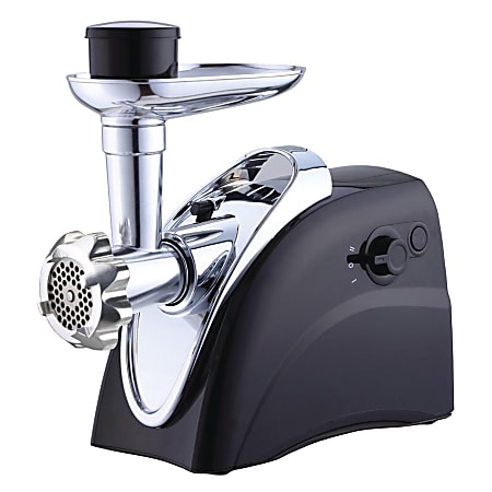 Brentwood 2-Speed 400-Watt Electric Meat Grinder And Sausage Stuffer, Black