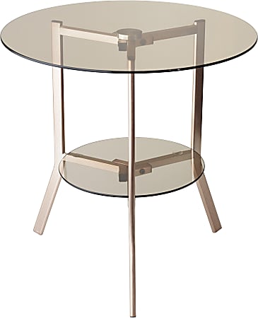 Adesso® Gibson End Table, 21”H x 19-3/4”W x 16-1/2”D, Copper