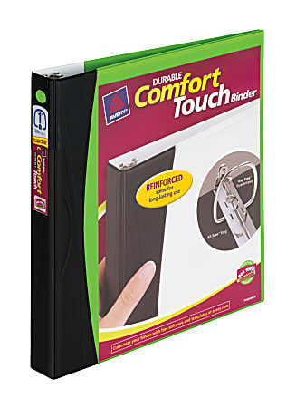 AVERY® Comfort Touch Durable Binder, 1 1/2", 375-Sheet Capacity, Green