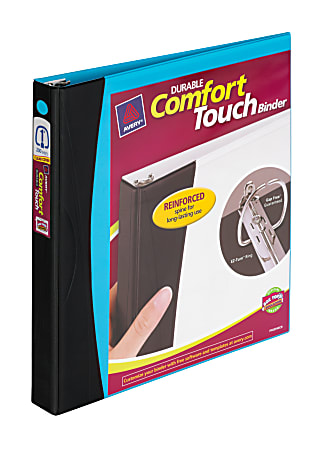 AVERY® Comfort Touch Durable Binder, 1 1/2", 375-Sheet Capacity, Light Blue