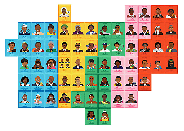 Carson-Dellosa Education Amazing People: Black Leaders 15-Piece Bulletin Board Set