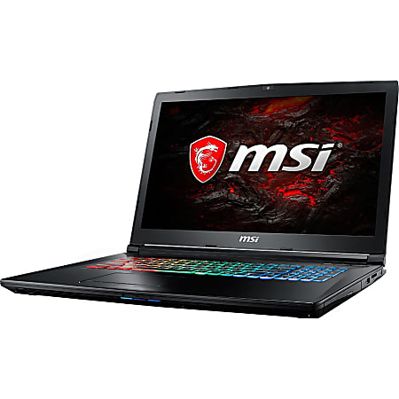 MSI® GP72X LEOPARD PRO Laptop, 17.3" Screen, Intel® Core™ i7, 16GB Memory, 1TB Hard Drive/128GB Solid State Drive, Windows® 10