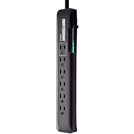 Minuteman Slimline Series MMS664S - Surge protector - AC 120 V - 1.8 kW - output connectors: 6