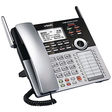 VTech DECT 6.0 Expansion Deskset For VTech Small Business Main Console  CM18245 - Office Depot