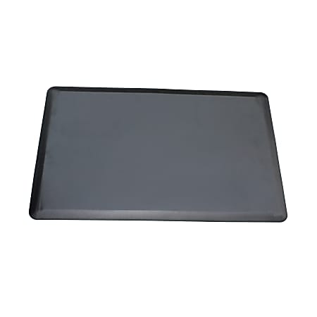 Floortex® Doortex® Foam PVC Anti-Fatigue Mat, 16" x 24", Black