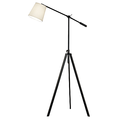 Kenroy 65" Height-Adjustable Floor Lamp, Oil-Rubbed Bronze Finish
