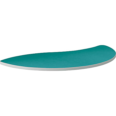 HON® Build 54"W Configurations Wisp Table, Turquoise Blue