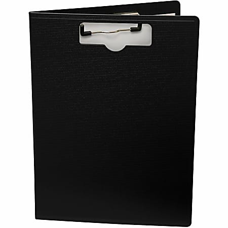Baumgartens Mobile OPS Unbreakable Recycled Clipboard - 0.50" Clip Capacity - Top Opening - 8 1/2" x 11" - Black - 1 Each