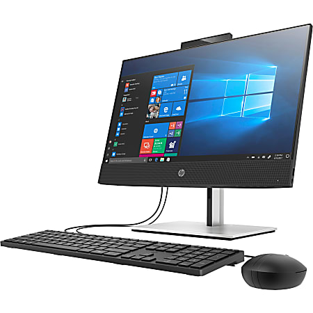 HP Business Desktop ProOne 600 G6 All-in-One Computer - Intel Core i5 10th Gen i5-10500 Hexa-core (6 Core) 3.10 GHz - 8 GB RAM DDR4 SDRAM - 256 GB M.2 PCI Express NVMe SSD - 21.5" Full HD 1920 x 1080 - Desktop - Windows 10 Pro 64-bit