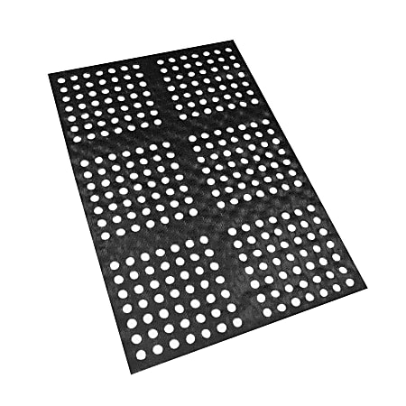 ES Robbins Pro Lite Drain Mat, 36"W x 24"D, Black