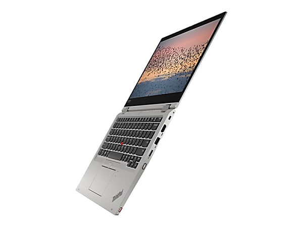 Lenovo ThinkPad L13 Yoga 20R5001SUS 13.3" Touchscreen 2 in 1 Notebook - 1920 x 1080 - Intel Core i3 i3-10110U Dual-core 2.10 GHz - 4 GB RAM - 128 GB SSD - Mineral Silver - Windows 10 Pro - Intel UHD Graphics