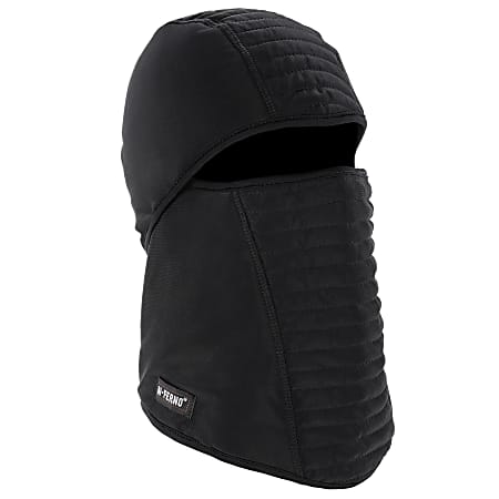 Ergodyne N-Ferno 6955 Insulated Balaclava 3-Layer Face Mask, Black