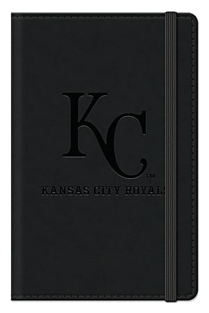 Markings by C.R. Gibson© Small Leatherette Journal, 3 7/16" x 5 3/8", Kansas City Royals