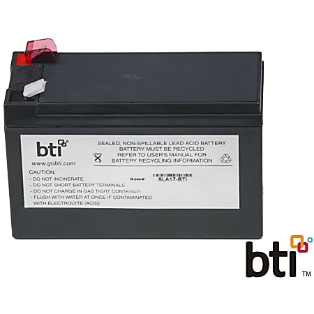 BTI Replacement Battery RBC17 for APC - UPS Battery - Lead Acid - 9000 mAh - 12 V DC - Lead Acid