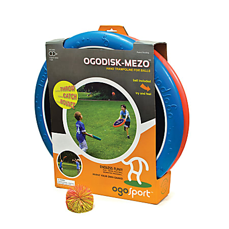 OGO Sport Mezo OgoDisk Set, Bright Blue/OgoOrange, Kindergarten - Grade 12